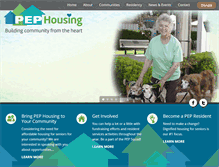 Tablet Screenshot of pephousing.org
